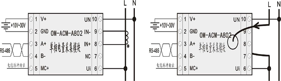 單相電量檢測(cè)儀ZY-ACM-201